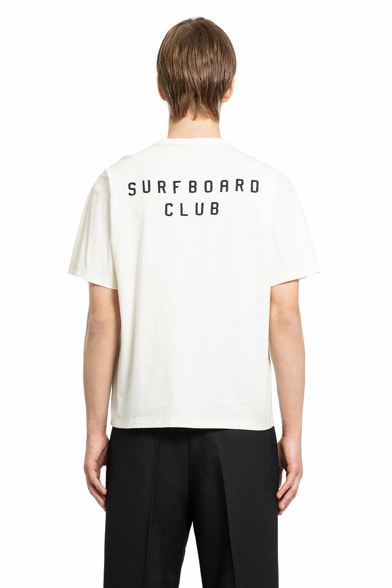 STOCKHOLM SURFBOARD CLUB MAN OFF-WHITE T-SHIRTS & TANK TOPS