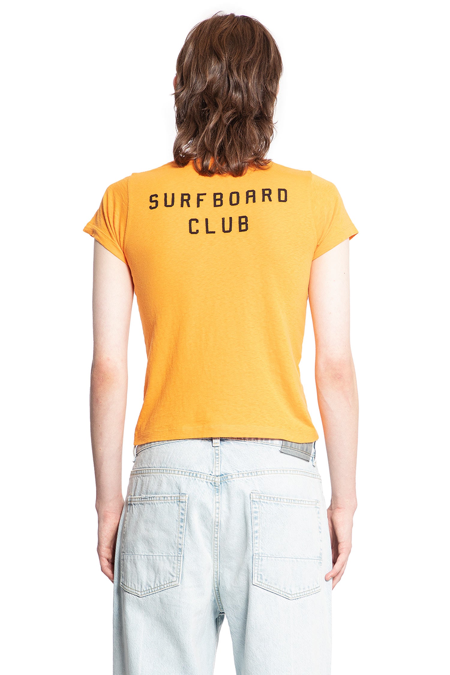 STOCKHOLM SURFBOARD CLUB MAN ORANGE T-SHIRTS & TANK TOPS