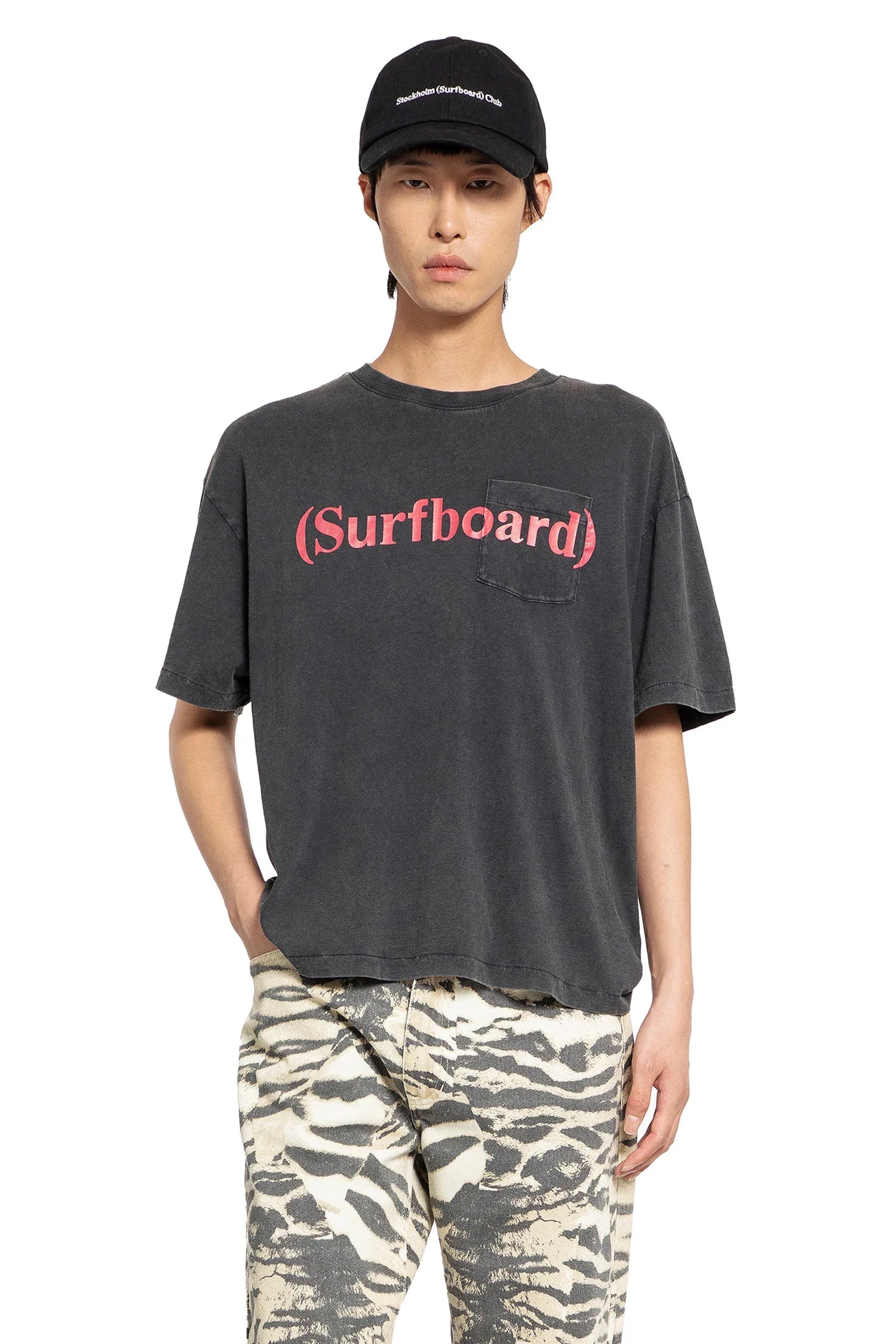 STOCKHOLM SURFBOARD CLUB MAN BLACK T-SHIRTS & TANK TOPS - Antonioli.eu