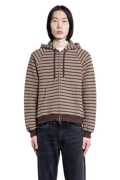 Striped Zip-Up Hoodie