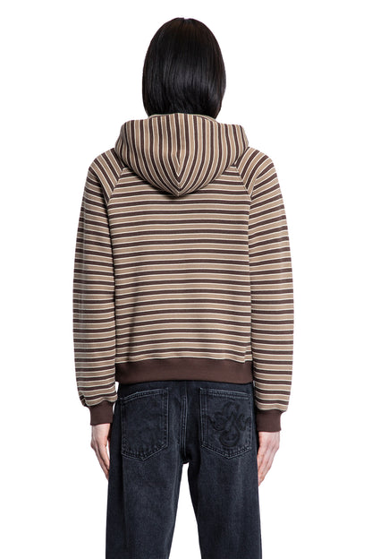 Striped Zip-Up Hoodie