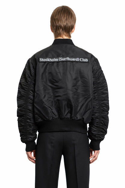 STOCKHOLM SURFBOARD CLUB MAN BLACK JACKETS