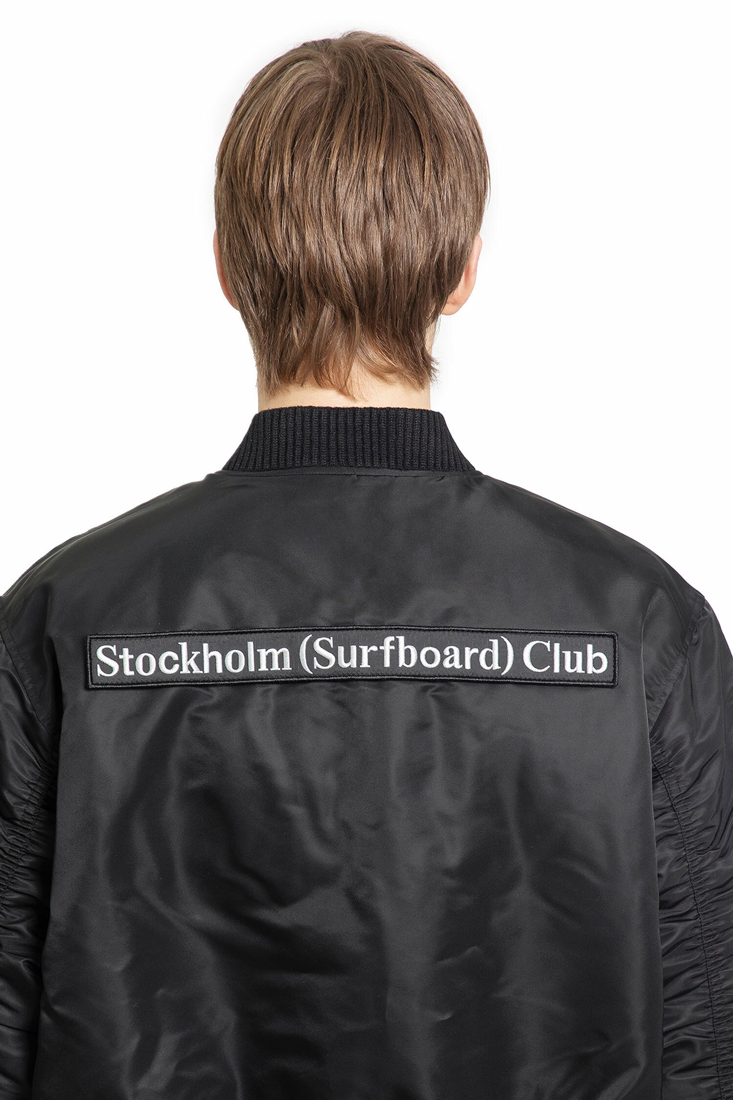 STOCKHOLM SURFBOARD CLUB MAN BLACK JACKETS