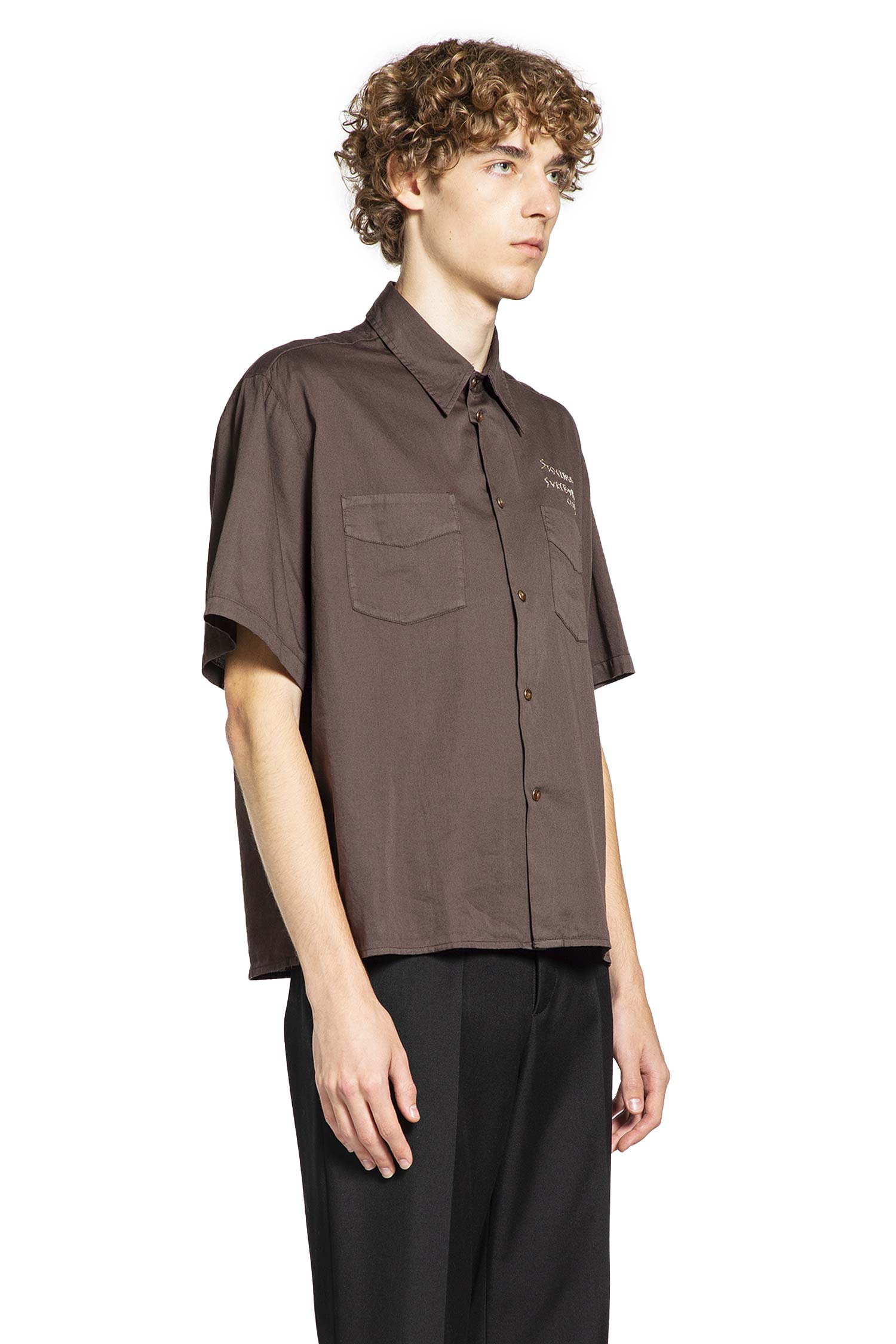 STOCKHOLM SURFBOARD CLUB MAN BROWN SHIRTS