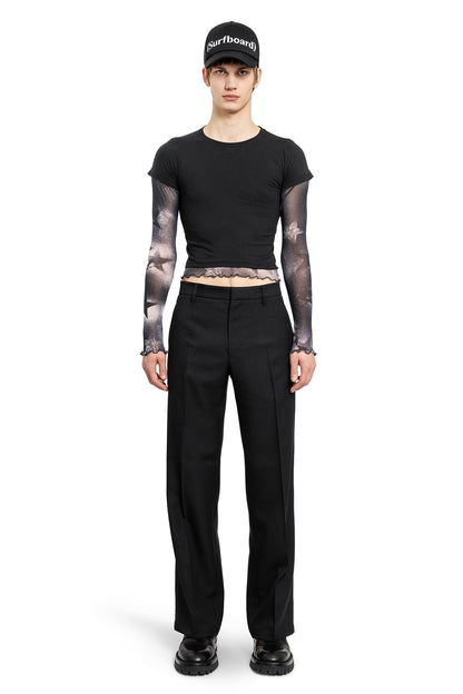 STOCKHOLM SURFBOARD CLUB MAN BLACK TROUSERS