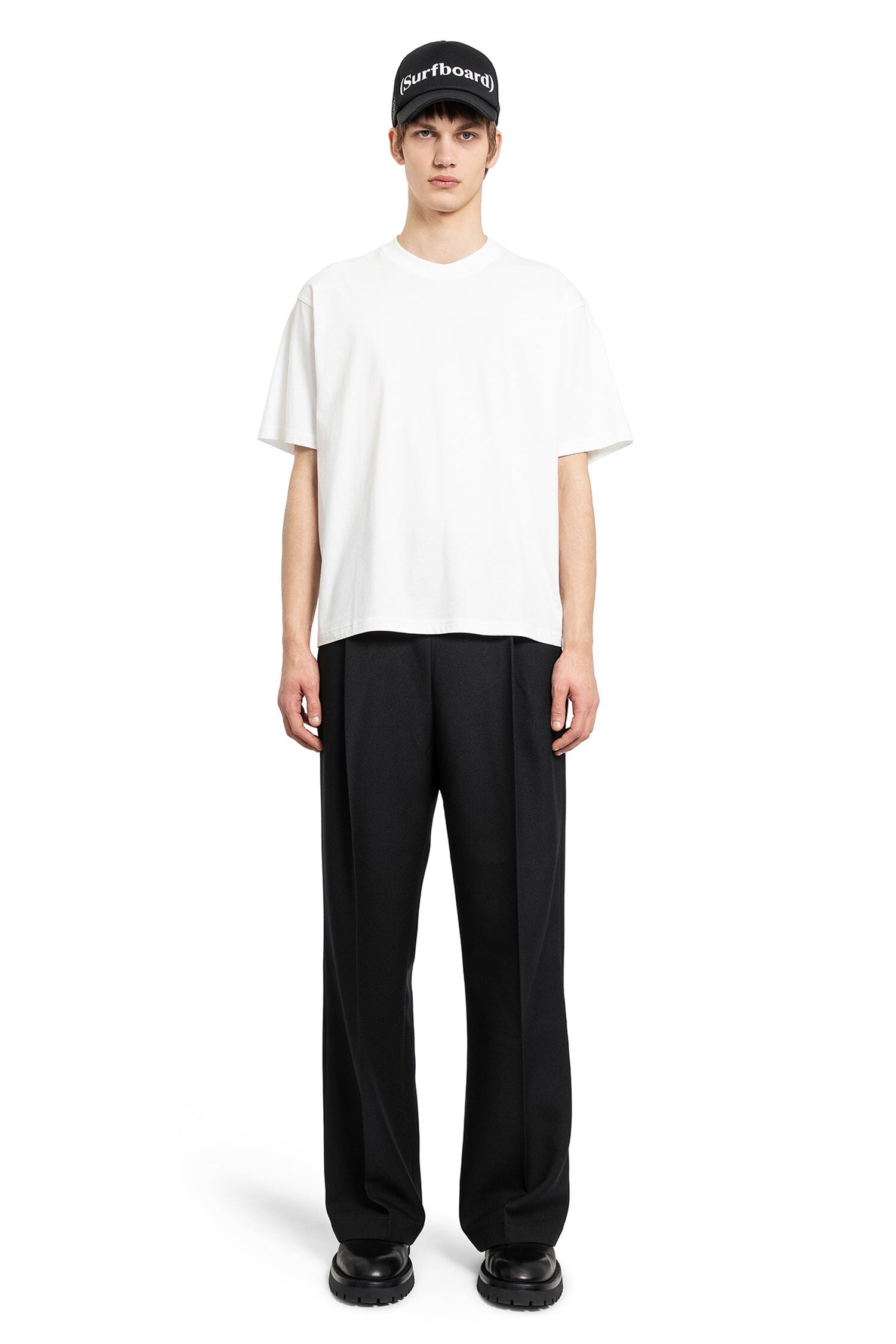 STOCKHOLM SURFBOARD CLUB MAN BLACK TROUSERS