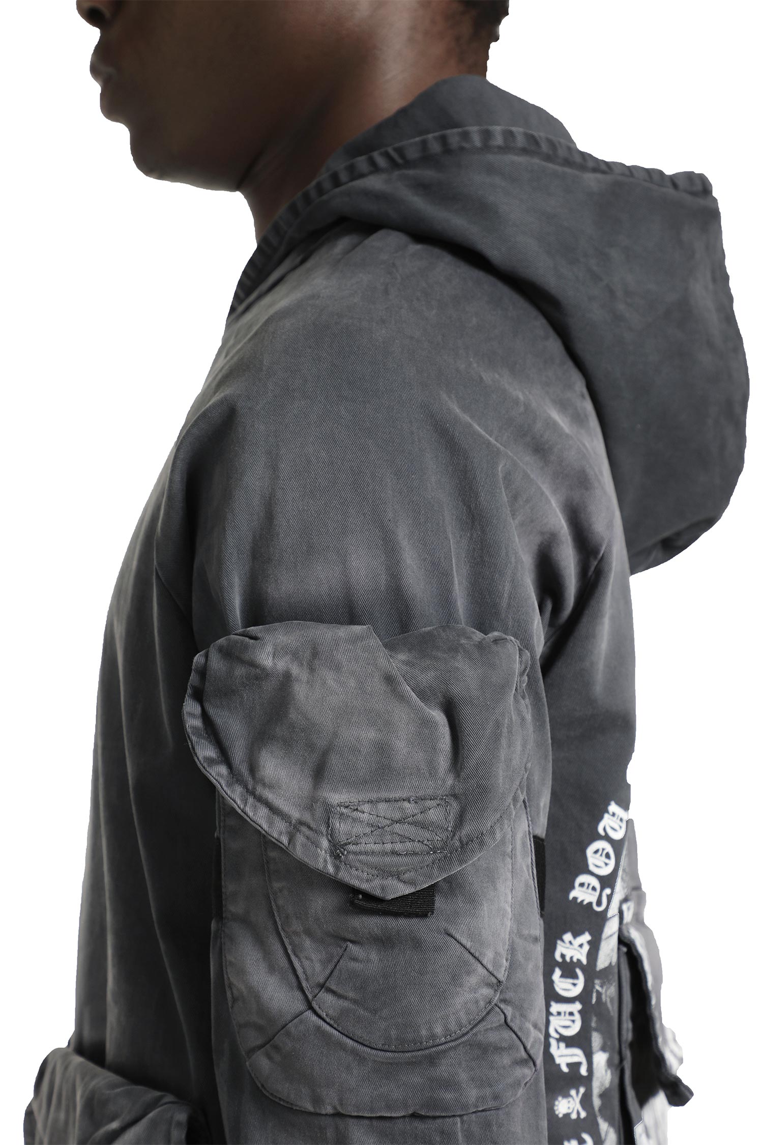 MASSIMO SABBADIN Tas Gabardina Washed Hooded Sweatshirt man