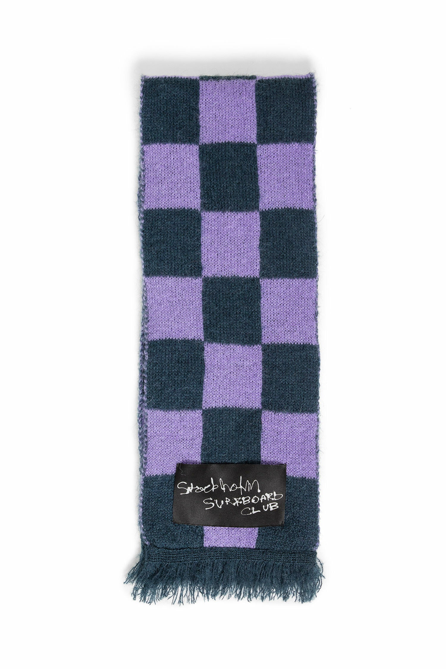 STOCKHOLM SURFBOARD CLUB MAN PURPLE SCARVES