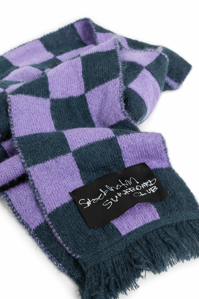 STOCKHOLM SURFBOARD CLUB MAN PURPLE SCARVES