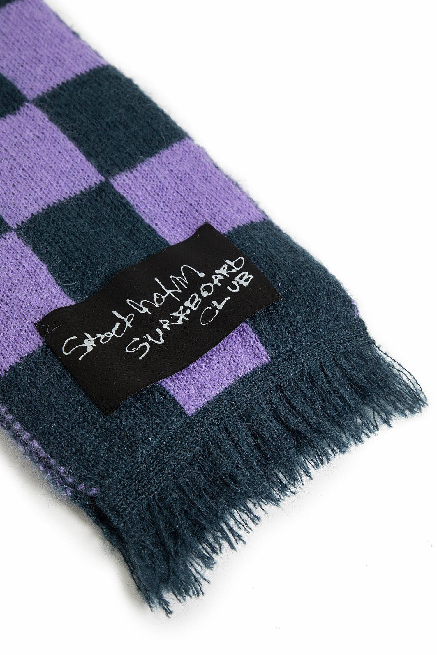 STOCKHOLM SURFBOARD CLUB MAN PURPLE SCARVES