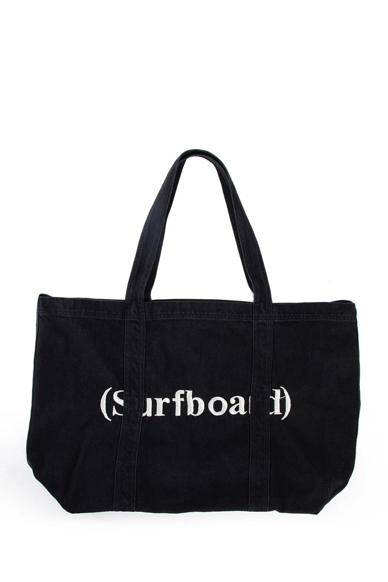 STOCKHOLM SURFBOARD CLUB MAN BLACK TOTE BAGS - Antonioli.eu