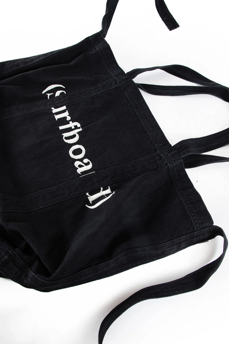 STOCKHOLM SURFBOARD CLUB MAN BLACK TOTE BAGS - Antonioli.eu