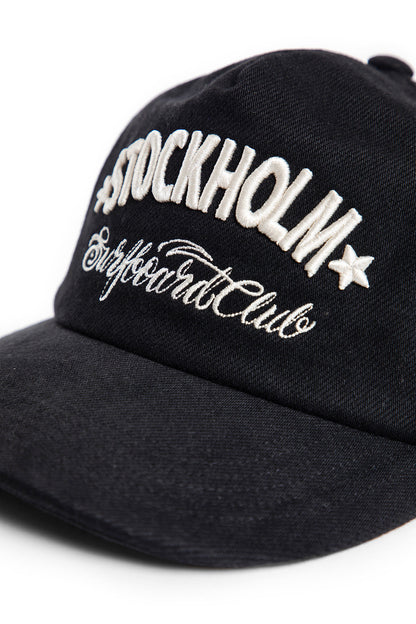 STOCKHOLM SURFBOARD CLUB MAN BLACK HATS