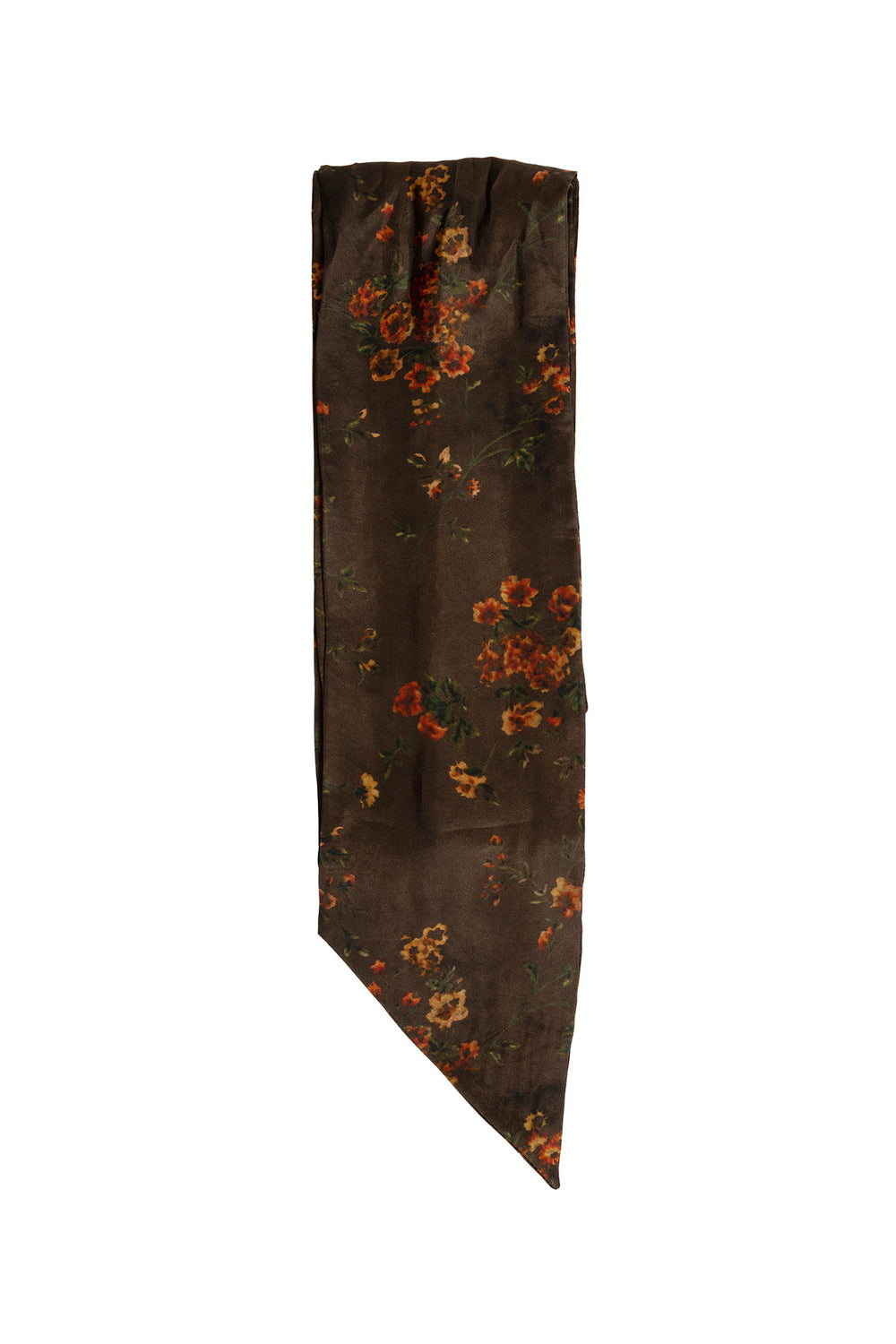 UMA WANG WOMAN BROWN SCARVES