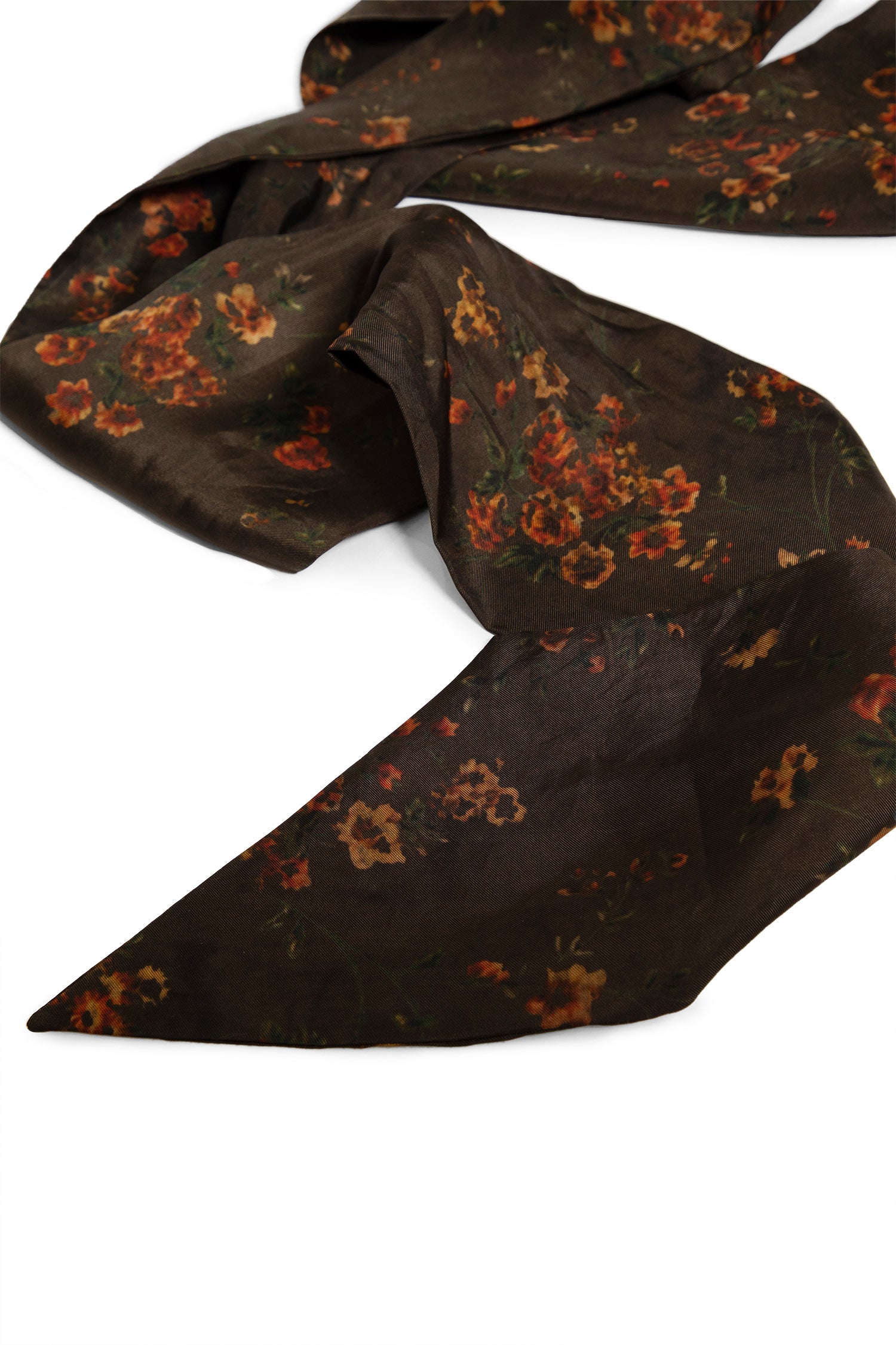 UMA WANG WOMAN BROWN SCARVES