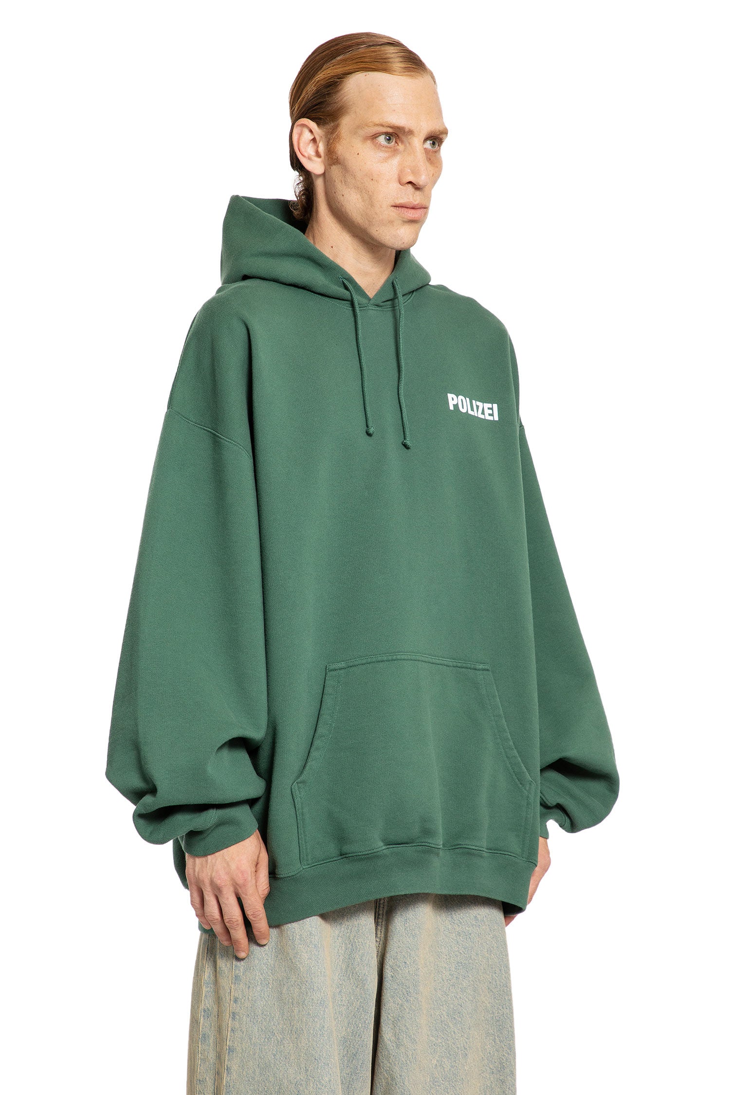 VETEMENTS MAN GREEN SWEATSHIRTS