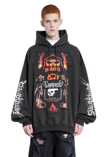 Antonioli VETEMENTS MAN BLACK SWEATSHIRTS