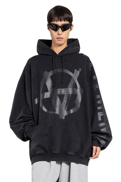 Antonioli VETEMENTS MAN BLACK SWEATSHIRTS