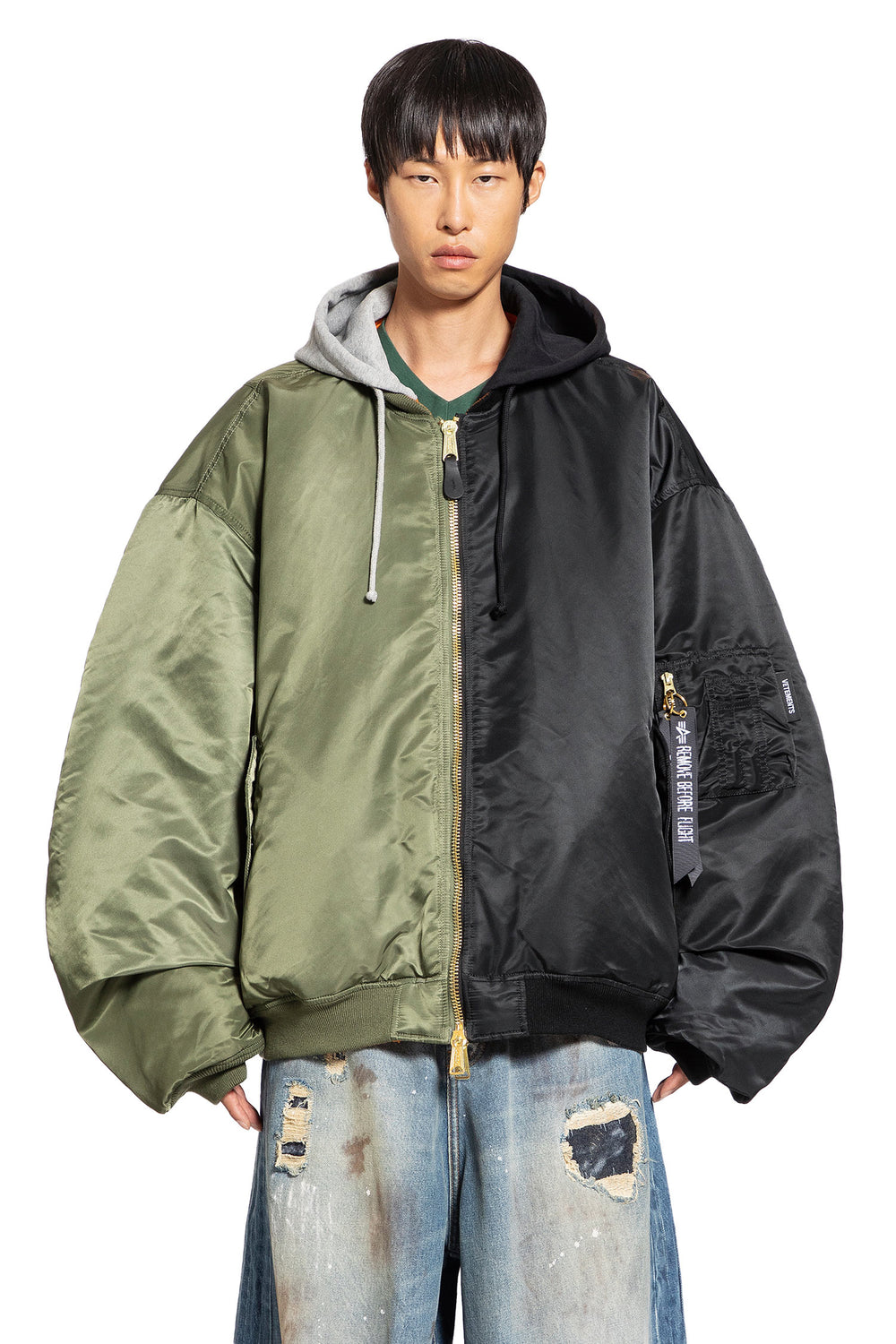 VETEMENTS MAN MULTICOLOR JACKETS