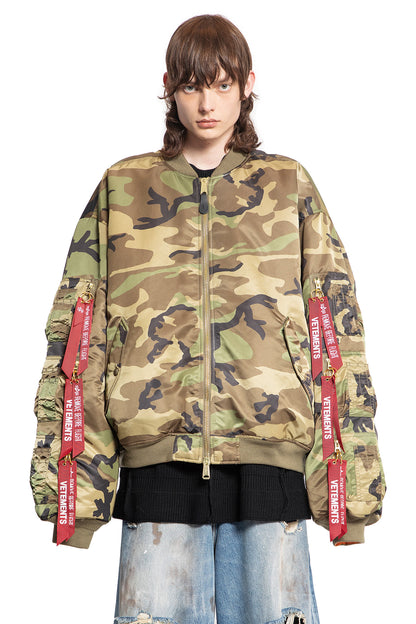 Antonioli VETEMENTS MAN GREEN JACKETS