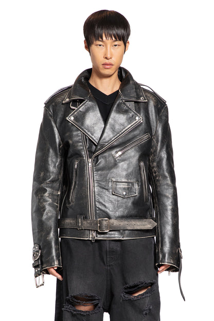 Antonioli VETEMENTS MAN BLACK JACKETS