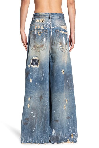 VETEMENTS MAN BLUE JEANS