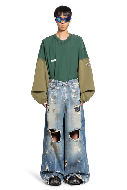 VETEMENTS MAN BLUE JEANS