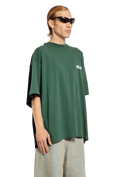 VETEMENTS MAN MULTICOLOR T-SHIRTS & TANK TOPS