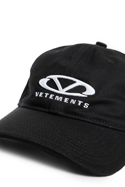 VETEMENTS MAN BLACK HATS