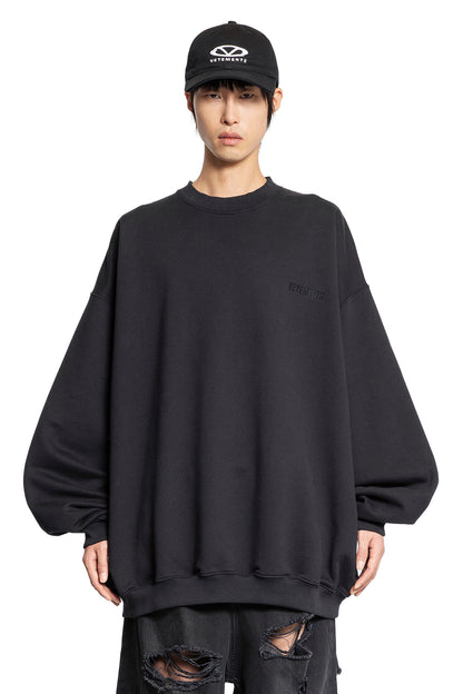 Antonioli VETEMENTS MAN BLACK SWEATSHIRTS