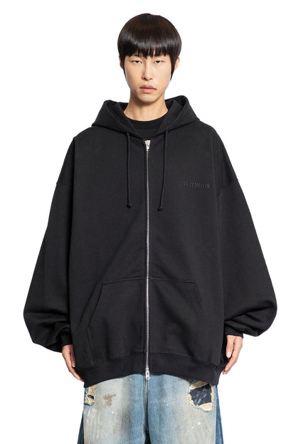 Antonioli VETEMENTS MAN BLACK SWEATSHIRTS