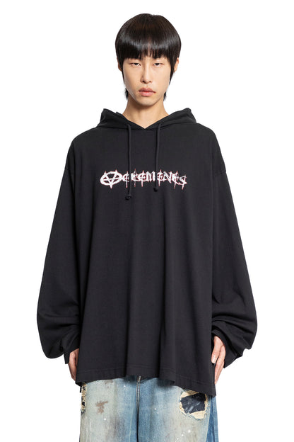 Antonioli VETEMENTS MAN BLACK SWEATSHIRTS