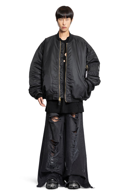 VETEMENTS MAN BLACK JACKETS