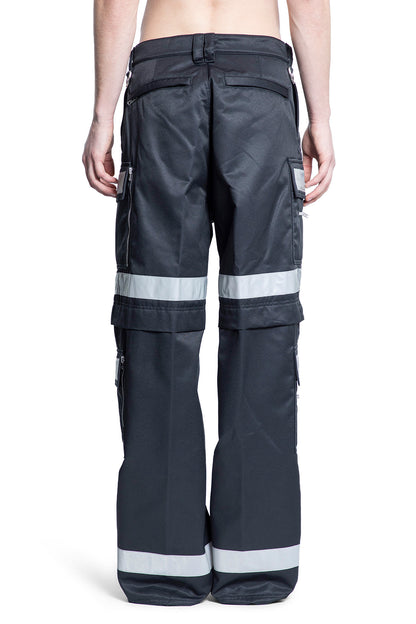 VETEMENTS MAN BLACK TROUSERS