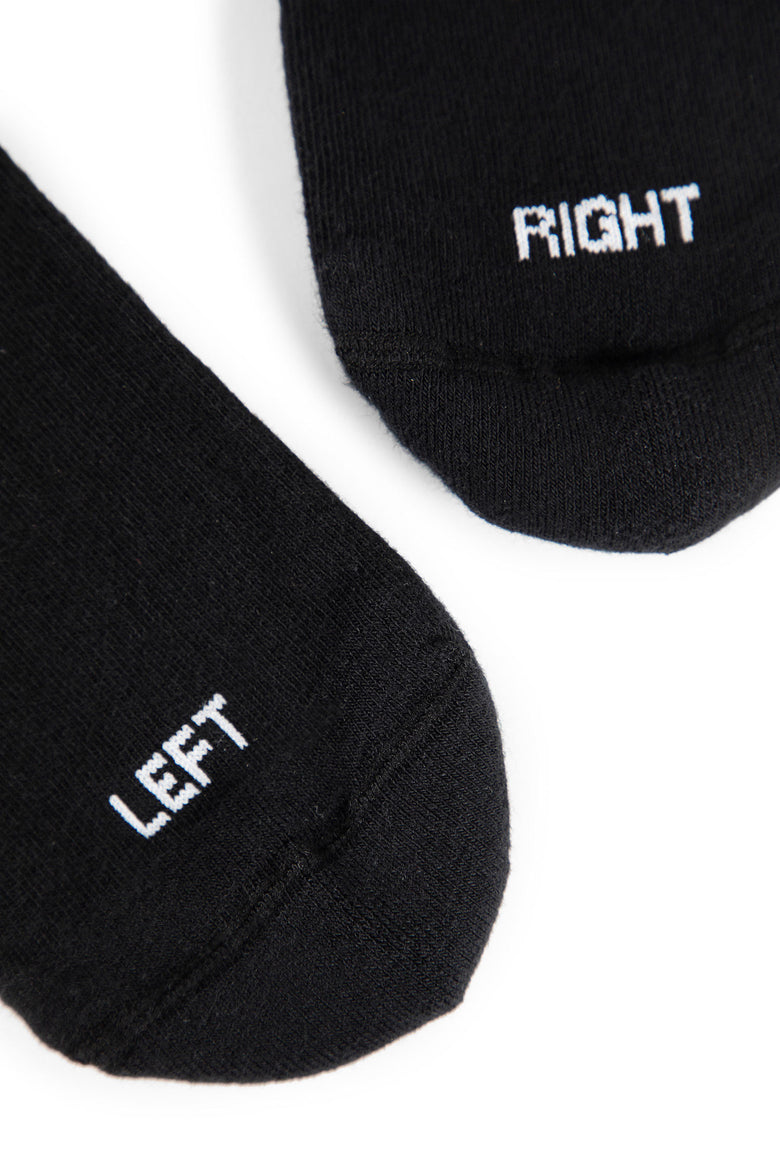 VETEMENTS MAN BLACK SOCKS