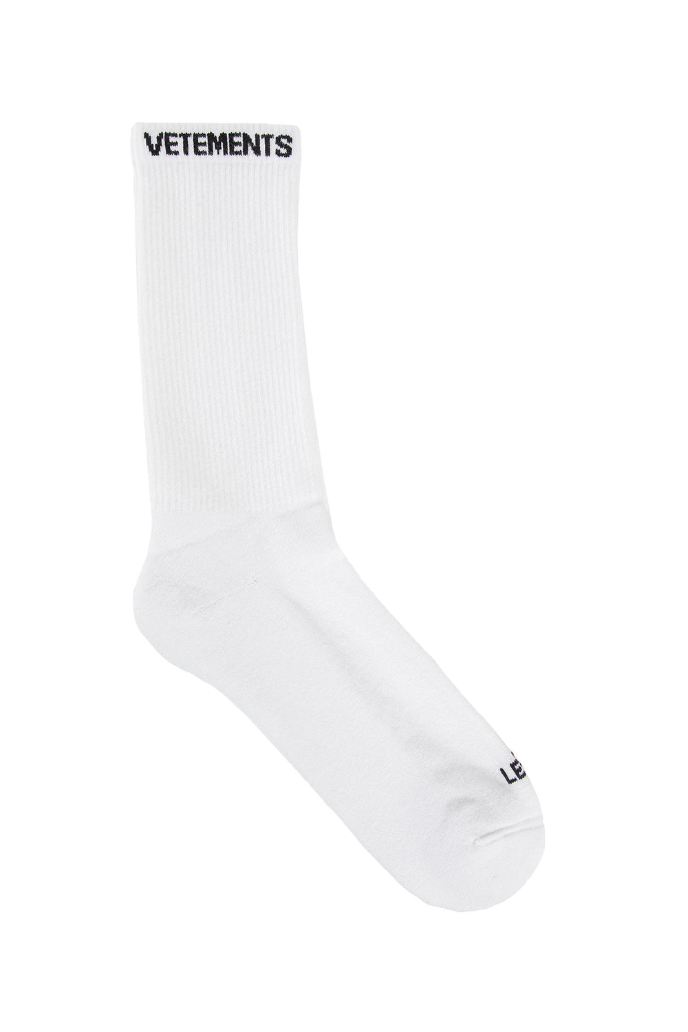 VETEMENTS MAN WHITE SOCKS