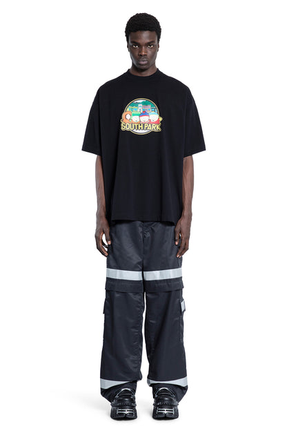 VETEMENTS MAN BLACK T-SHIRTS & TANK TOPS