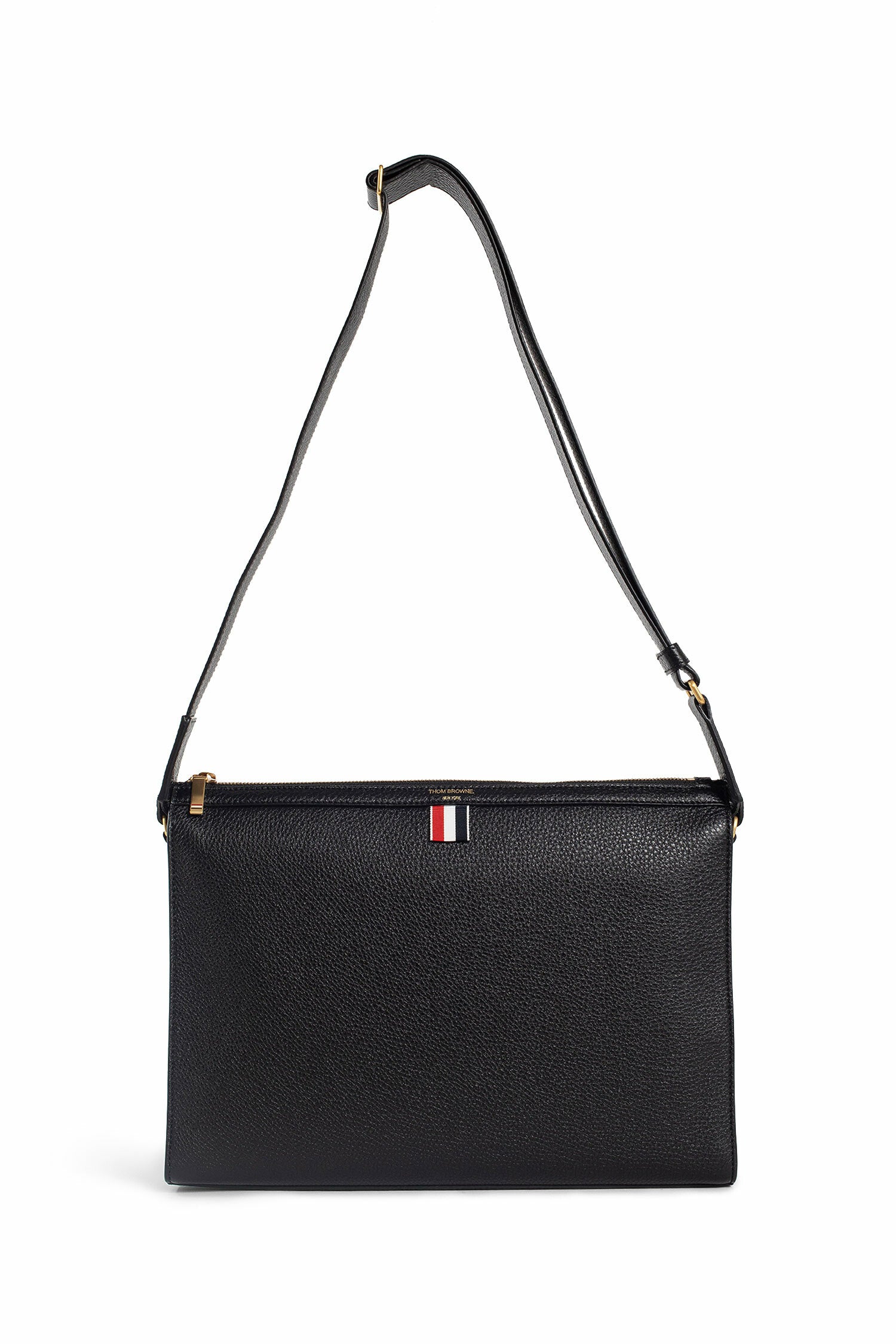 THOM BROWNE MAN BLACK CROSSBODY BAGS