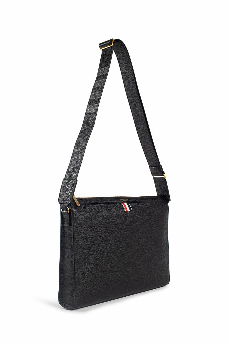 THOM BROWNE MAN BLACK CROSSBODY BAGS