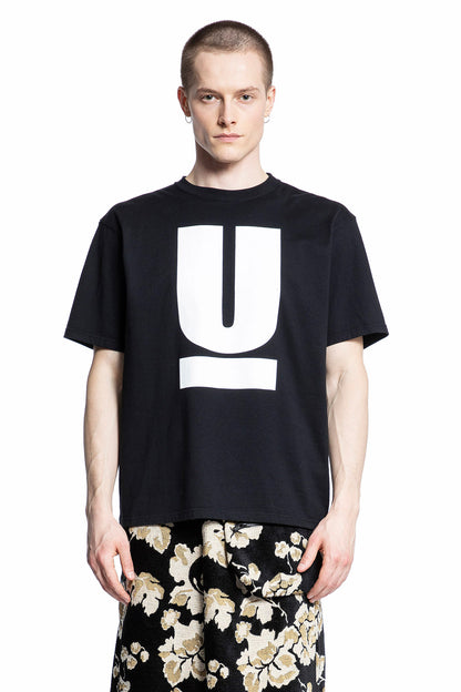 UNDERCOVER MAN BLACK T-SHIRTS & TANK TOPS