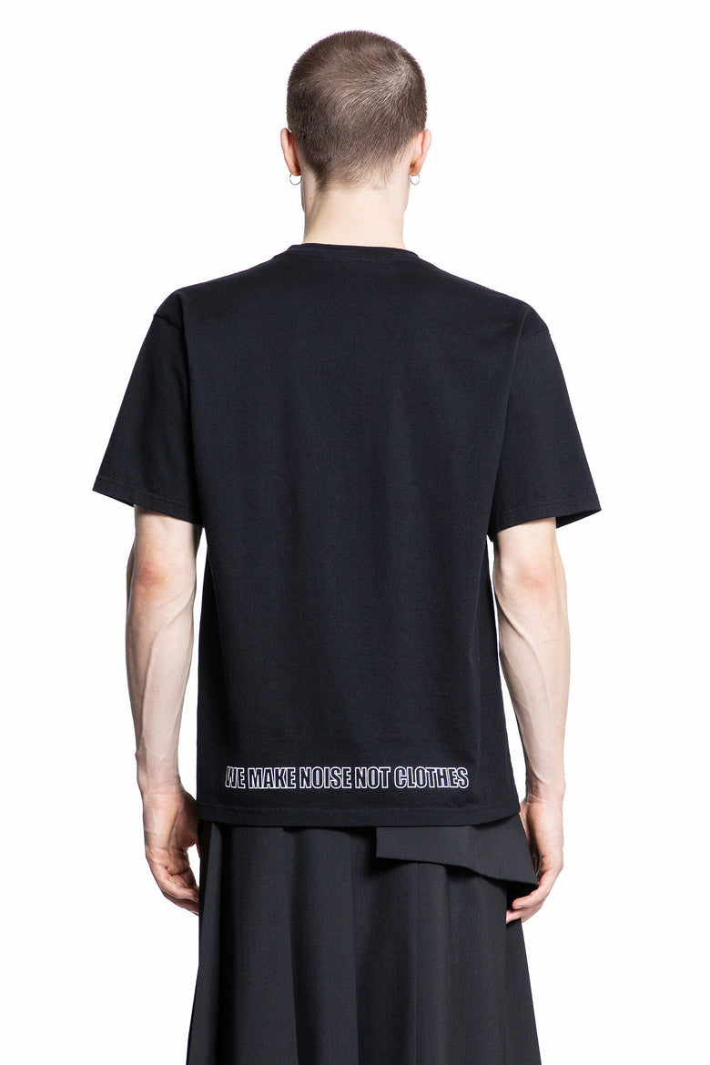 UNDERCOVER MAN BLACK T-SHIRTS & TANK TOPS