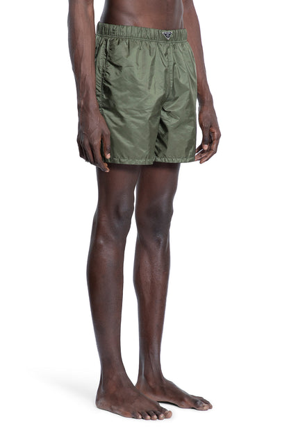 PRADA MAN GREEN SWIMWEAR