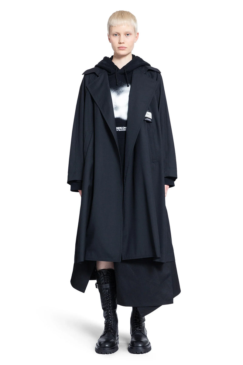 UNDERCOVER WOMAN BLACK COATS - Antonioli.eu