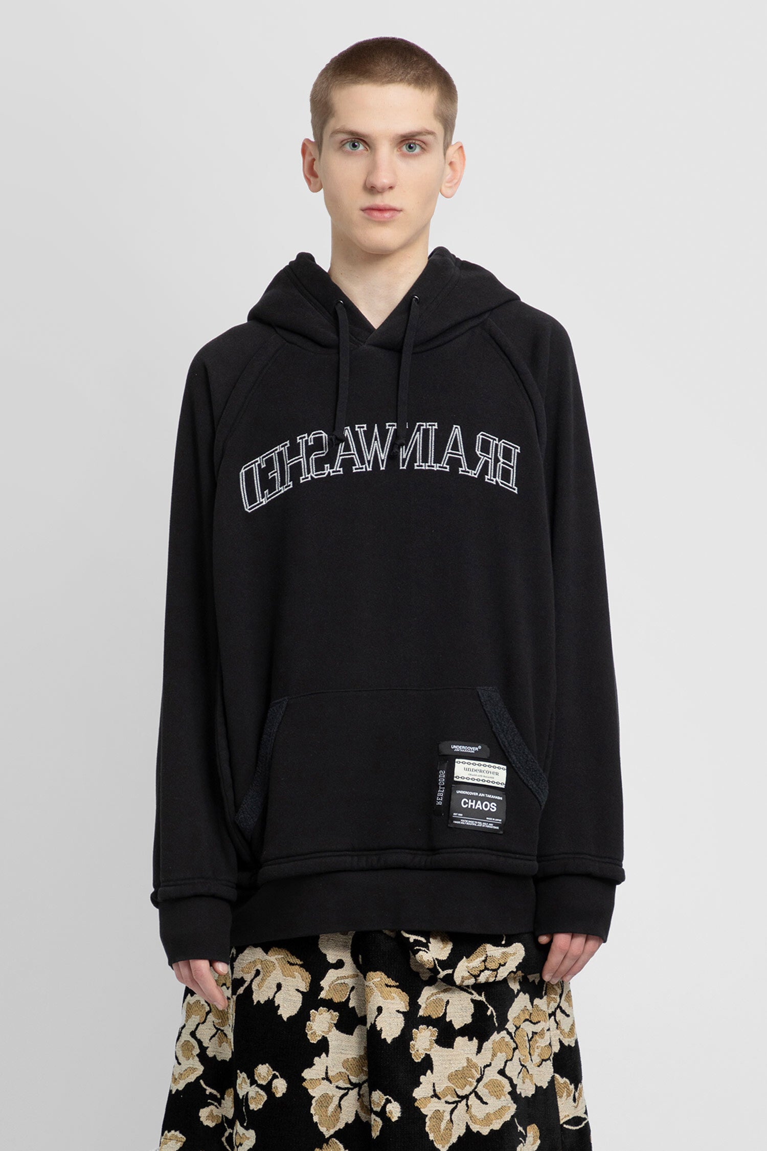 UNDERCOVER MAN BLACK SWEATSHIRTS