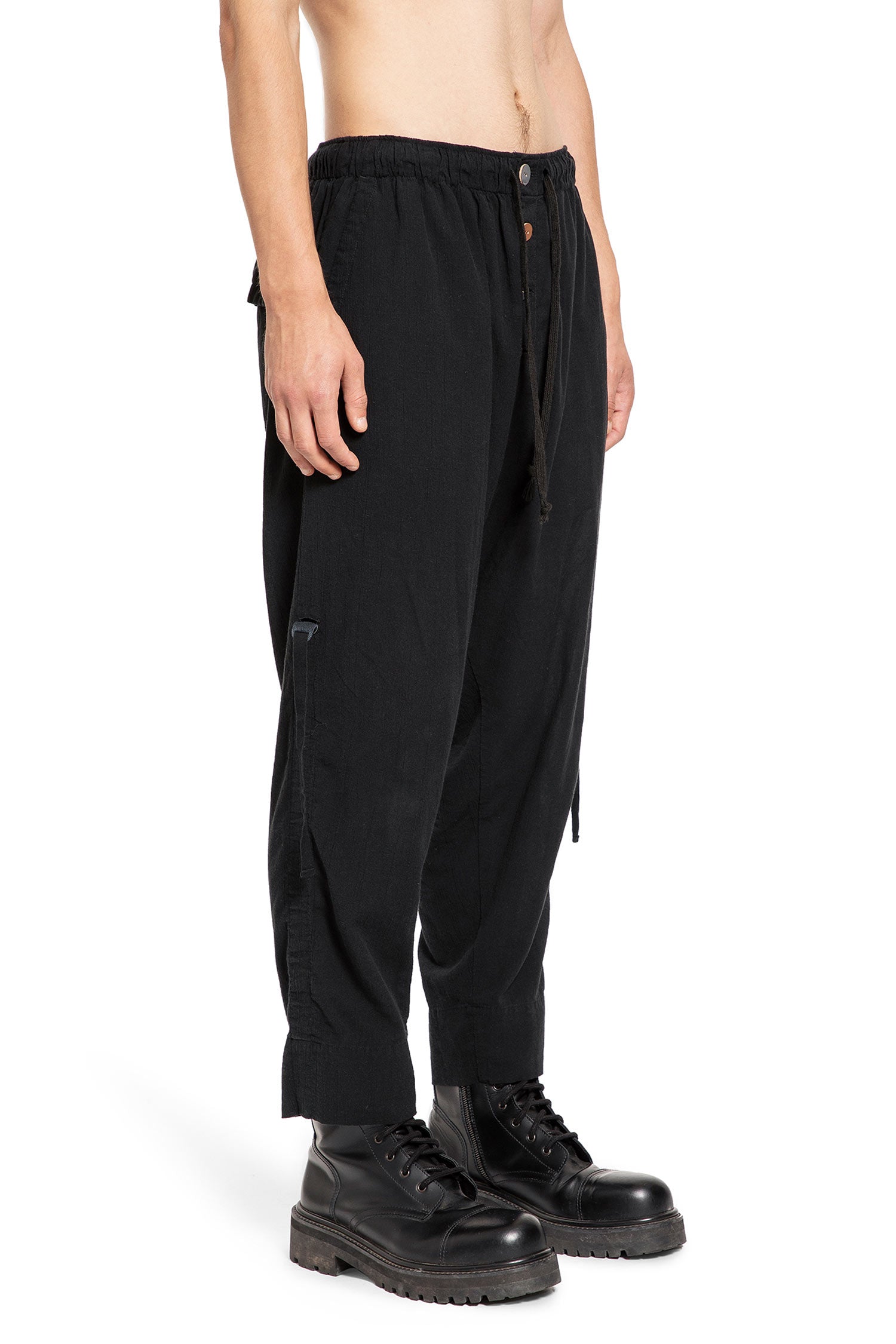 UNDERCOVER MAN BLACK TROUSERS