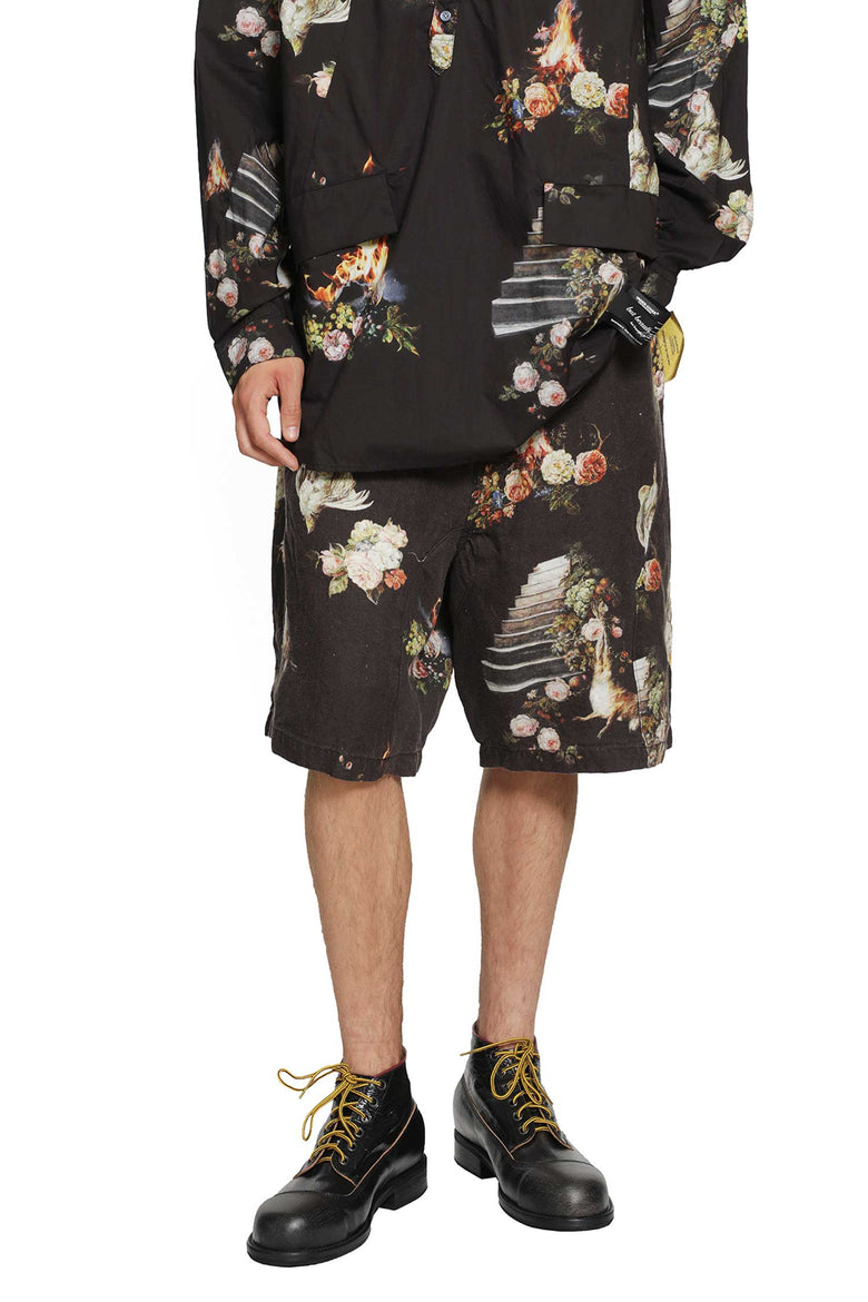UNDERCOVER Linen Shorts man