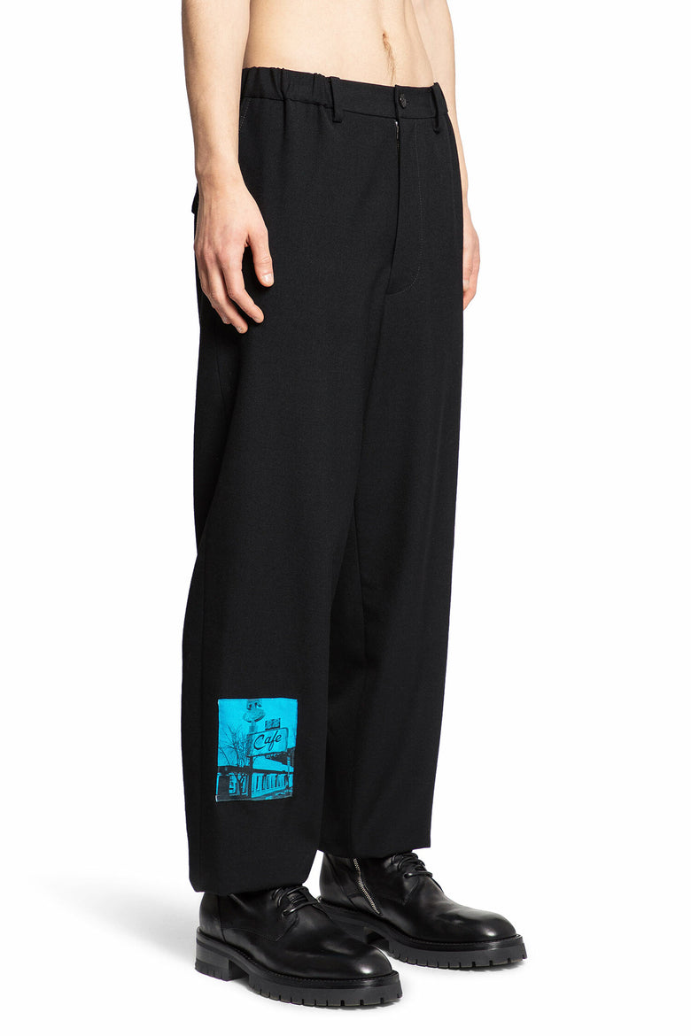 UNDERCOVER MAN BLACK TROUSERS