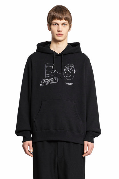 Antonioli UNDERCOVER MAN BLACK SWEATSHIRTS