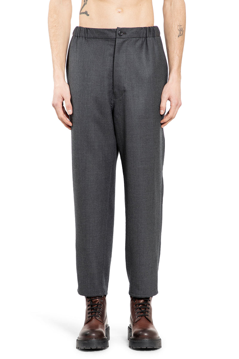 Cropped Cotton Trousers