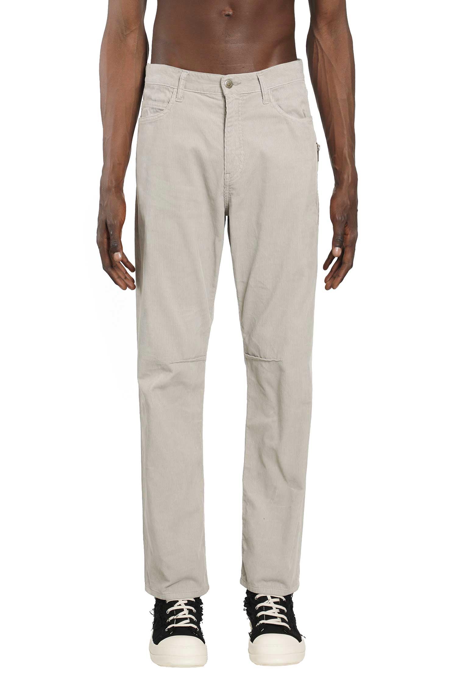 Cropped Cotton Trousers